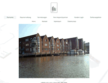 Tablet Screenshot of hausverwaltung-husum.de